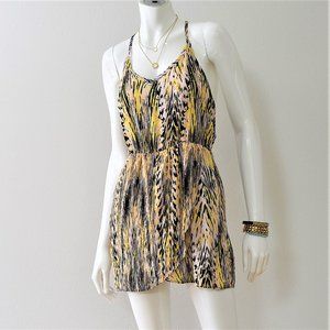 Electric pattern summer dress